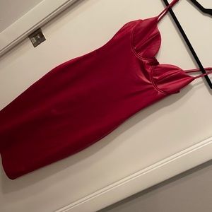 Burgundy Dress